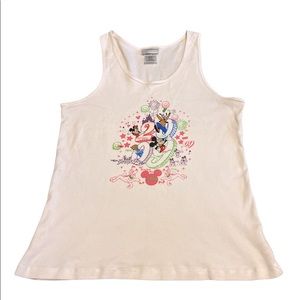 Disney World 2009 Character Ribbed Tank